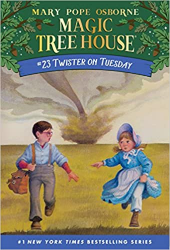 دانلود کتاب Twister on Tuesday Magic Tree House Book 23 خرید ایبوک سه شنبه در تویستر دانلود کتابهای کودک Mary Pope Osborne