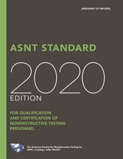 خرید استاندارد ASNT CP-189 دانلود استاندارد ASNT Standard for Qualification and Certification of Nondestructive Testing Personnel