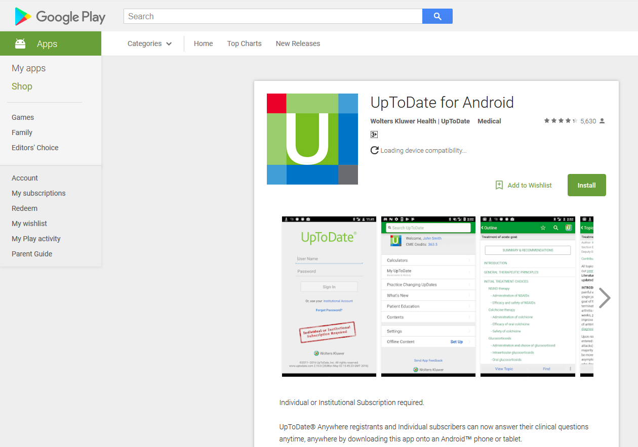 دانلود رایگان برنامه UptoDate از Google Play برای اندرویدگیگاپیپر