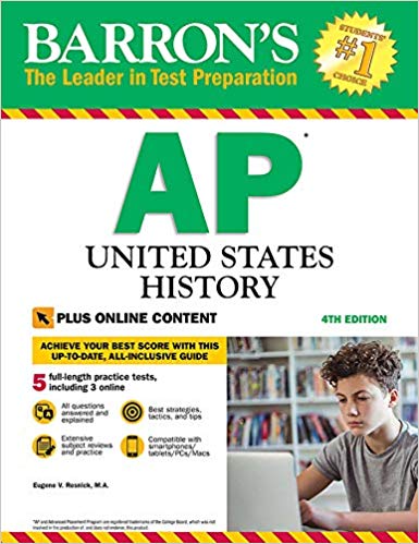 خرید ایبوک Barron's AP United States History with Online Tests دانلود کتاب تاریخچه ایالات متحده آمریکا Barron در ایالات متحده با تست های آنلاین نسخه کیندل download Theobald PDF خرید kindle از امازون