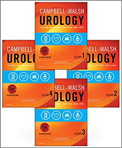 خرید ایبوک Campbell-Walsh Urology: 4-Volume Set 11th Edition دانلود ارولوژی Campbell-Walsh: 4-Volume Set 11th Edition 