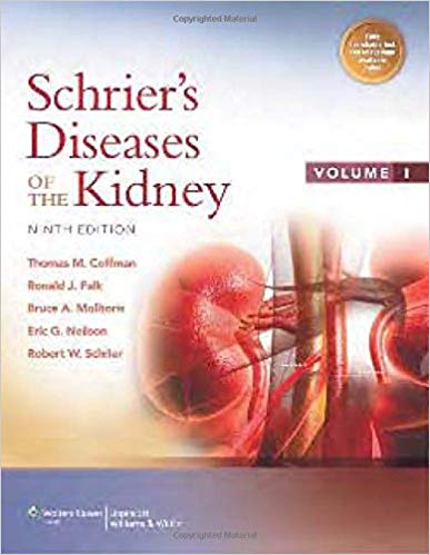 خرید ایبوک Schrier's Diseases of the Kidney دانلود کتاب بیماری های شریان در کلیه