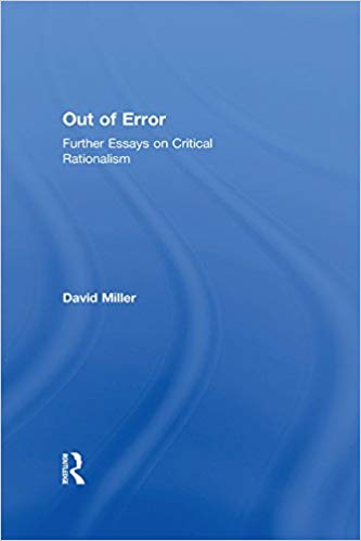 خرید ایبوک Out of Error: Further Essays on Critical Rationalism دانلود خارج از خطا: مقالات بیشتر در مورد عقلانیت انتقادی
