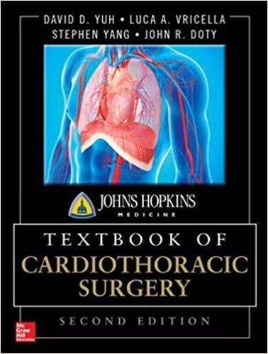 خرید ایبوک Johns Hopkins Textbook of Cardiothoracic Surgery, Second Edition دانلود کتاب کتاب راهنمای جانسون هاپکینز جراحی قلب، نسخه دوم