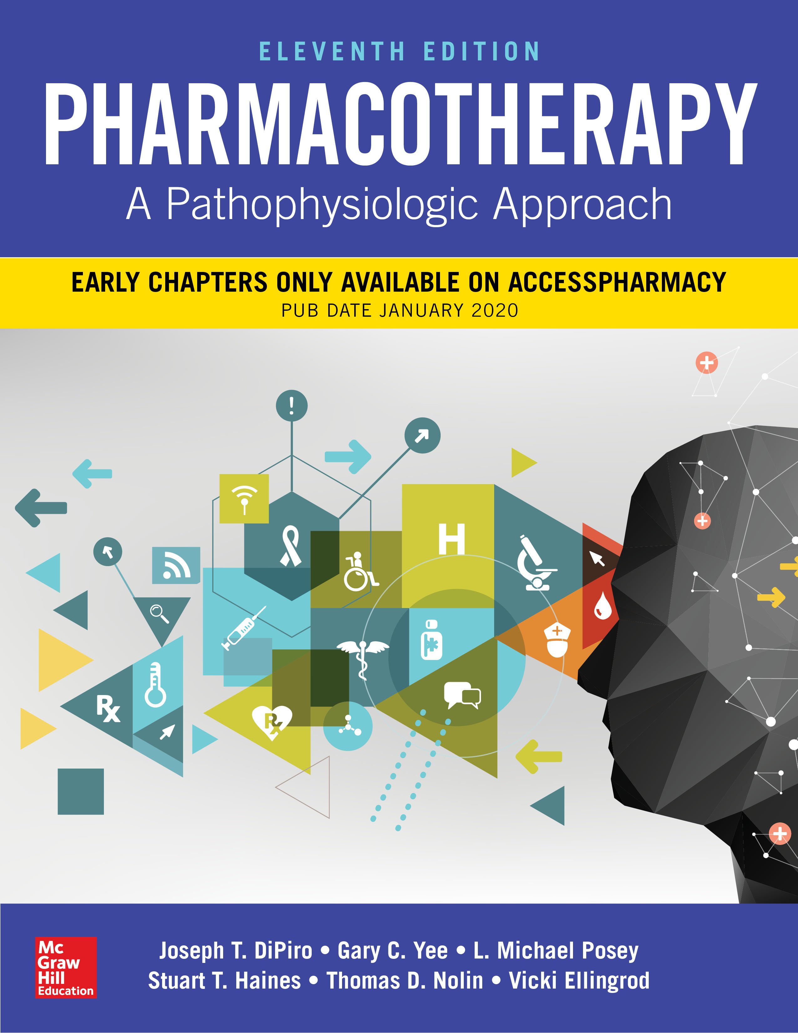خرید ایبوک Pharmacotherapy A Pathophysiologic Approach نسخه 11 دانلود کتاب Pharmacotherapy یک روش پاتوفیزیولوژیک نسخه 11