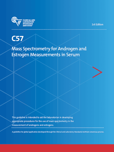 خرید استاندارد CLSI C57 دانلود استاندارد Mass Spectrometry for Androgen and Estrogen  Measurements in Serum, 1st Edition
