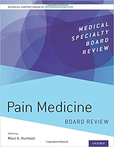 خرید ایبوک Pain Medicine Board Review Huntoon دانلود کتاب مرور برد پزشکی درد 