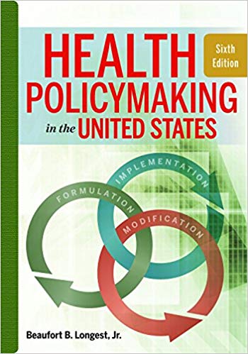 خرید ایبوک HEALTH POLICYMAKING IN THE UNITED STATES دانلود کتاب سیاست گذاری سلامت در ایالات متحده