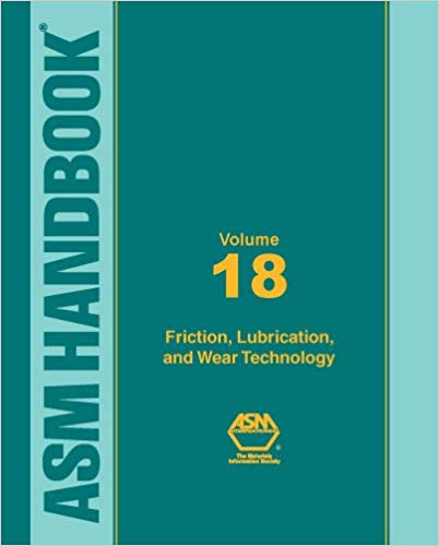خرید ایبوک ASM Handbook Volume 18 Friction Lubrication Wear Technology 2017 Revision دانلود کتاب کتابچه راهنمای ASM جلد 18 اصطکاک روانکاری Wear Technology 2017 Revision
