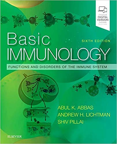 خرید ایبوک Basic Immunology Functions and Disorders of the Immune System 6th Edition دانلود کتاب عملکردهای اساسی ایمونولوژی و اختلالات سیستم ایمنی نسخه ششم 