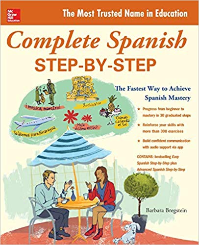 دانلود کتاب Complete Spanish Step-by-Step Barbara Bregstein خرید کتاب کامل اسپانیایی گام به گام باربارا برشتشتین 
