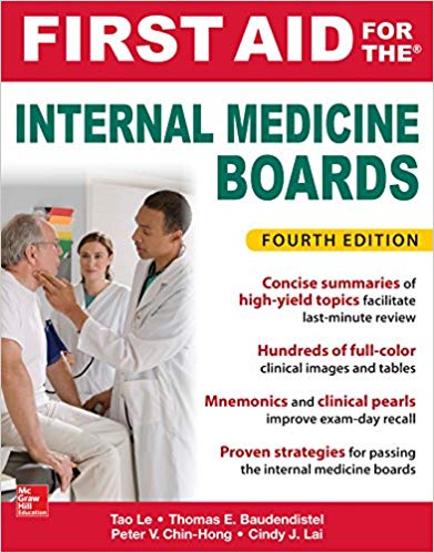 دانلود کتاب First Aid for the Internal Medicine Boards 4th Edition خرید ایبوک کمک اول برای انجمن های داخلی داخلی نسخه 4 ASIN: B074YB9CGL