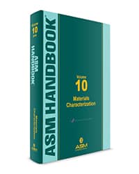 خرید ایبوک هندبوک خصوصیات مواد ASM Handbook Volume 10 Materials Characterization 2019 دانلود کتاب هندبوک خصوصیات مواد کتابخانه ASM