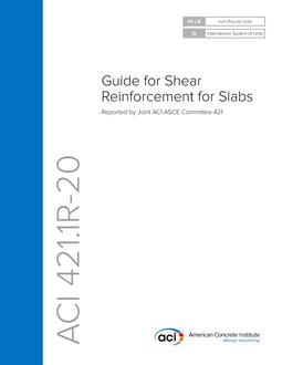 دانلود استاندارد ACI 421.1R آیین نامه بتن آمریکا خرید استاندارد Guide for Shear Reinforcement for Slabs 
