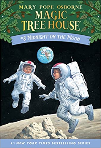 دانلود کتاب Midnight on the Moon Magic Tree House Book 8 خرید ایبوک نیمه شب روی ماه دانلود کتابهای کودک Mary Pope Osborne