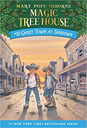 دانلود کتاب Ghost Town at Sundown Magic Tree House Book 10 خرید ایبوک شهر ارواح در ساندنون دانلود کتابهای کودک Mary Pope Osborne
