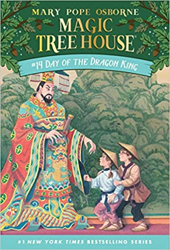 دانلود کتاب Day of the Dragon King Magic Tree House Book 14 خرید ایبوک روز پادشاه اژدها دانلود کتابهای کودک Mary Pope Osborne