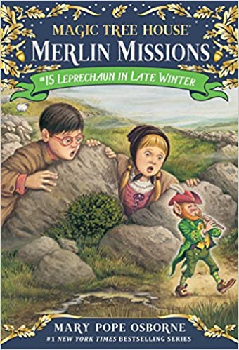 دانلود کتاب Leprechaun in Late Winter Magic Tree House Merlin Missions Book 15 خرید ایبوک Leprechaun در اواخر زمستان دانلود کتابهای کودک Mary Pope Osborne