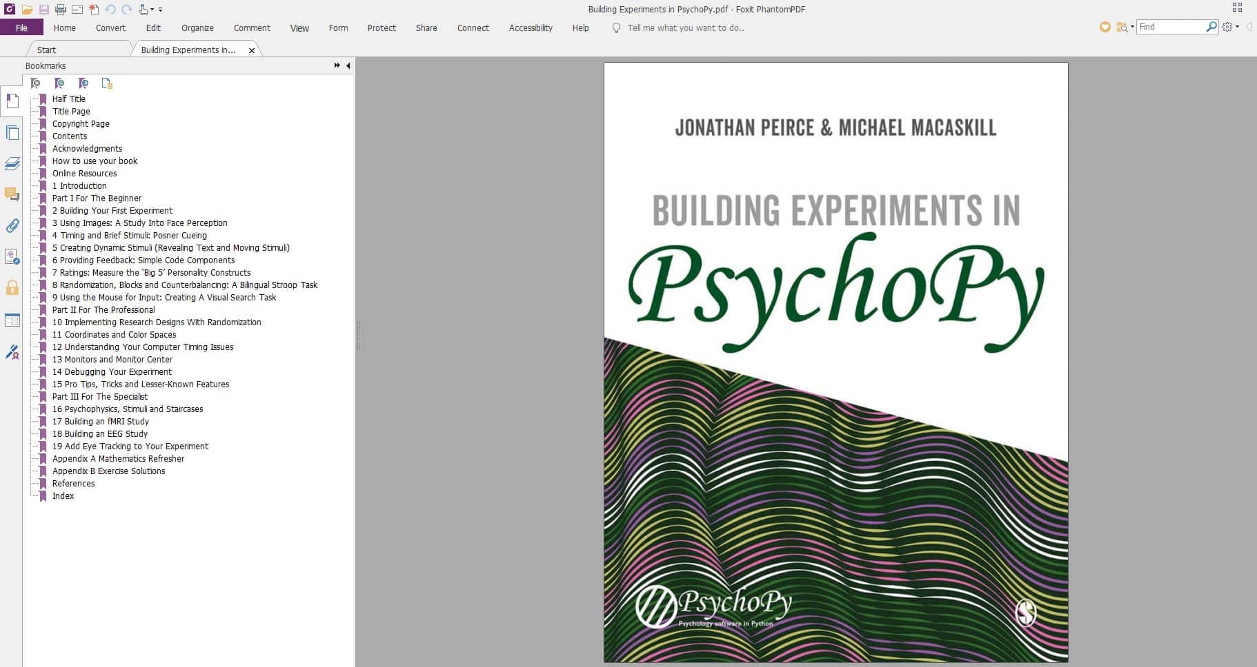 خرید ایبوک Building Experiments in PsychoPy دانلود کتاب ساختن تست های رفتاری در نرم افزار سایکوپای اموزش نرم‌افزار Psychopy download PDF کتابهای روانشناسی