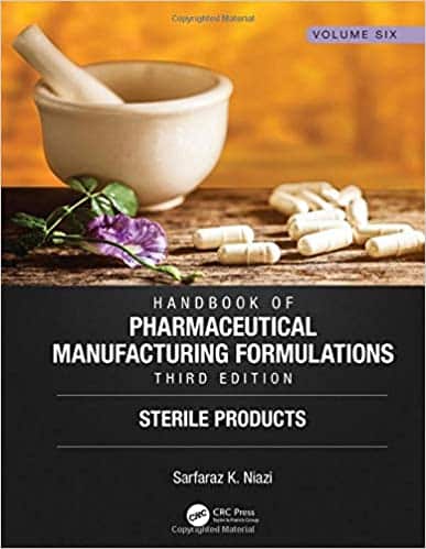 خرید ایبوک Handbook of Pharmaceutical Manufacturing Formulations Third Edition Volume Six Sterile Products دانلود کتاب فرمول های تولید محصولات دارویی