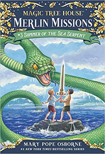 دانلود کتاب Summer of the Sea Serpent Magic Tree House Merlin Missions Book 3 خرید ایبوک تابستان مار دریایی دانلود کتابهای کودک Mary Pope Osborne