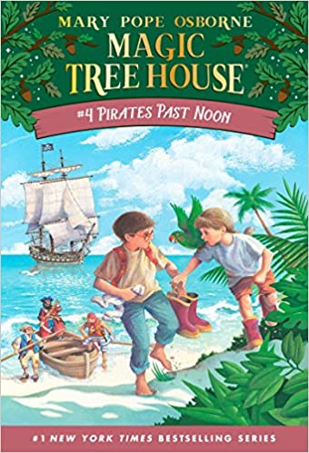 دانلود کتاب Pirates Past Noon Magic Tree House Book 4 خرید ایبوک دزدان دریایی ظهر گذشته دانلود کتابهای کودک Mary Pope Osborne