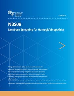 خرید استاندارد CLSI NBS08 دانلود استاندارد Newborn Screening for Hemoglobinopathies, 1st Edition, NBS08Ed1E ISBN(s):9781684400591