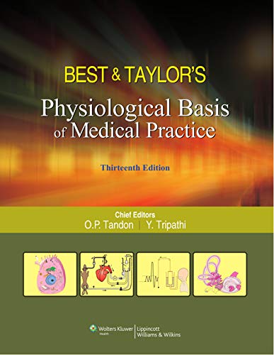 دانلود کتاب Best Taylors Physiological Basis of Medical Practice 13th edition خرید ایبوک اساس فیزیولوژیکی تمرین پزشکی بِست و تِیلور