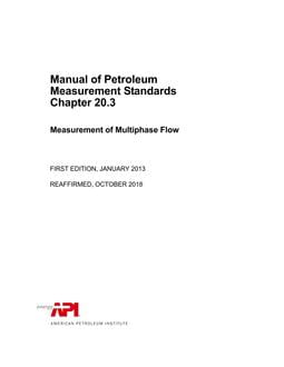 خرید استاندارد API RP 661 دانلود استاندارد API RP 661 دانلود استاندارد Measurement of Multiphase Flow دانلود استاندارد مبدل‌های حرارتی 