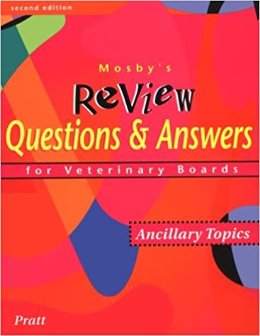 ایبوک Mosby's Review Questions Answers For Veterinary Boards Ancillary Topics دانلود ایبوک پاسخ سوالات بررسی Mosby's برای عناوین جانبی 