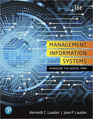 خرید ایبوک Management Information Systems Managing the Digital Firm 16th دانلود کتاب مدیریت سیستم های اطلاعاتی مدیریت شرکت دیجیتال شانزدهم