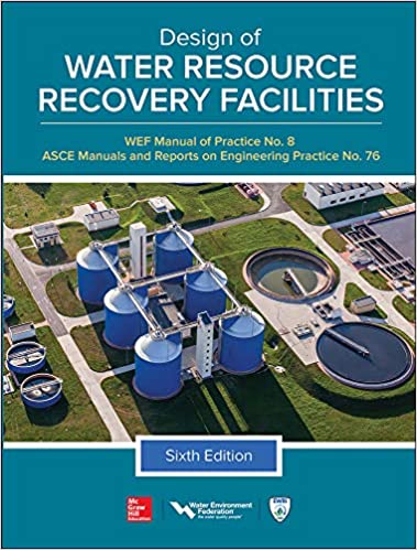 خرید ایبوک Design of Water Resource Recovery Facilities دانلود کتاب طراحی امکانات بازیابی منابع آب ISBN-10: 1260031187