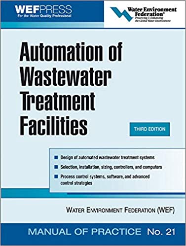 خرید ایبوک Automation of Wastewater Treatment Facilities WEF MoP 21 Third Edition دانلود کتاب اتوماسیون تأسیسات تصفیه فاضلاب WEF MoP 21 