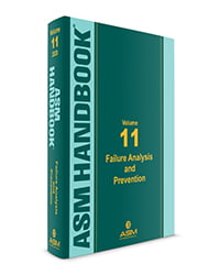 خرید ایبوک ASM Handbook Volume 11 Failure Analysis and Prevention هندبوک آنالیز شکست ISBN: 978-1-62708-293-8