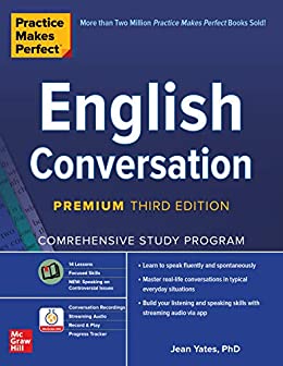 ایبوک Practice Makes Perfect English Conversation Premium Third Edition خرید کتاب Practice Makes Perfect مکالمه انگلیسی Premium نسخه سوم