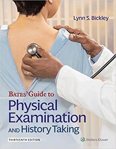 دانلود کتاب Bates' Guide To Physical Examination and History Taking Lippincott 13th Edition خرید ایبوک معاینات فیزیکی باربارا بیتز 2021