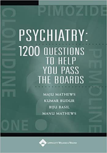 ایبوک Psychiatry 1,200 Questions to Help You Pass the Boards خرید کتاب روانپزشکی 1200 سوال برای کمک به شما در عبور از تخته