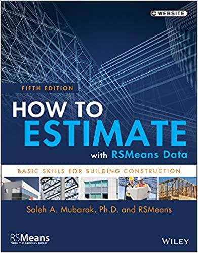 ایبوک How to Estimate with RSMeans Data Basic Skills for Building Construction 5th خرید کتاب نحوه برآورد با داده های RSMeans 